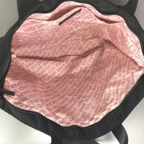 Bath & Body Works Black Nylon Zippered Tote - Picture 3 of 8